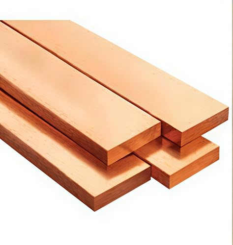 Image of Copper Flat Bar, 25mm x 3mm, 300mm Length (1NOS)