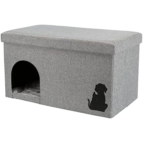 TRIXIE 36315 Höhle Kimy, 72 × 40 × 40 cm, hellgrau Cover