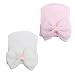 Newborn Baby Hospital Cap with Bowknot Toddler Infant Hat Baby Beanie Caps JB63 (6-Set A)