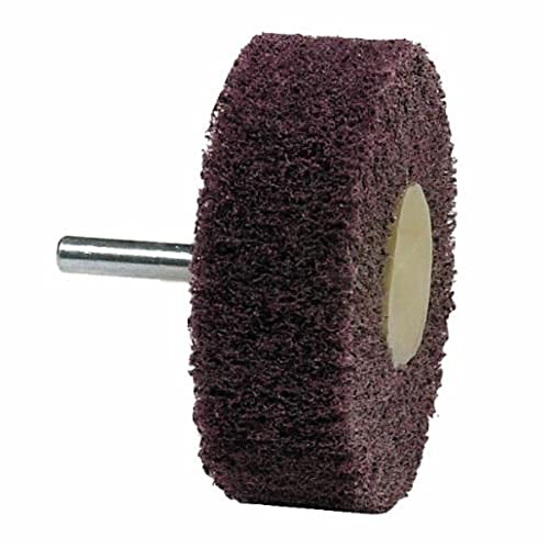 Flap Wheel,Non-Woven,3x1x1/4in Shank