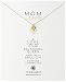 Dogeared Mom Love Perfect Heart with Mini Stone Heart Necklace Sterling Silver Chain Necklace