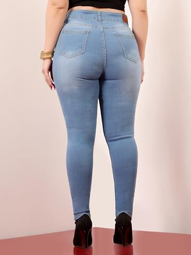 Image of Miss Chase A+ Women's Bootcut High Rise Regular Length Stretchable Denim Jeans