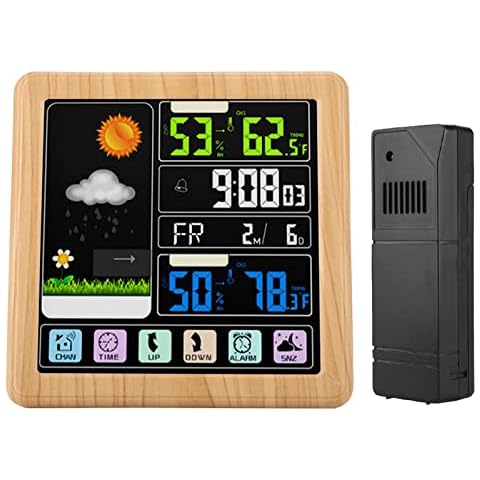 Lazmin TS-3310 Wireless Weather Station with Touch Screen Cover