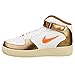NIKE Unisex Fashion Sneakers, White Total Orange Ale Brown 100, 8 US Men