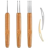 Dreadlock Crochet Hook Tool，Braid Hair Dreadlocks Needle Weaving Crochet for Braid Craft (1.0mm)