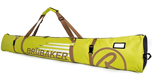 BRUBAKER Padded Ski Bag Skibag Carver Champion - Limited Edition - 190 cm / 74 3/4