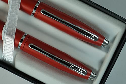 Set Cross Calaise rollerball y bolígrafo tinta negra miniatura 5