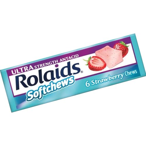 Rolaids Strawberry contre le reflux gastrique et l'acidité de l'estomac