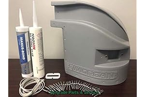 Morgan Truck 62664 Right Hand (Passenger Side/Curbside) Complete Corner Cap Kit Box Truck