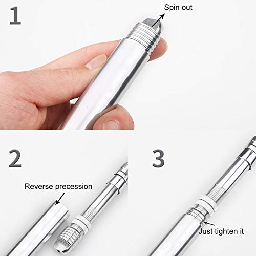 Conjunto de mini vara de pescaria, 1 m de vara de pescaria antiderrapante portátil mini vara de pesc