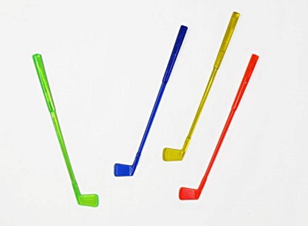 Plastic Cocktail Golf Club Stirrers - Case of 1000