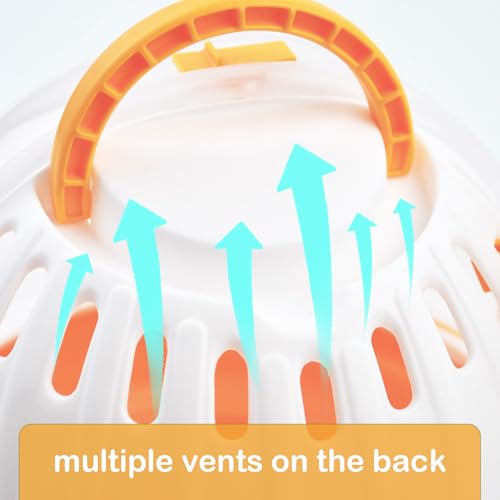 hamster carrier cage with water bottleportable dwarf hamster travel carrier plastic guinea pig carrier small animal breathable outdoor cage for hamsters chinchillas hedgehog orange