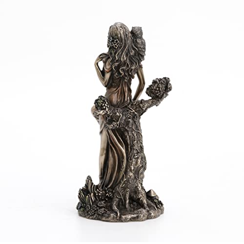 Estatua Veronese Design Blodeuwedd diosa Celta de Primavera y Flores miniatura 5