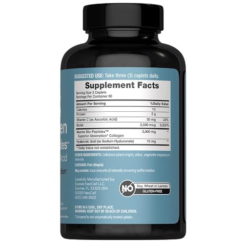 NeoCell Marine Collagen Peptides Caplets