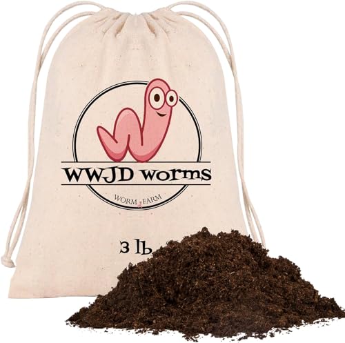 WWJD Worms 3lb Bedding for Nightcrawlers & Wigglers