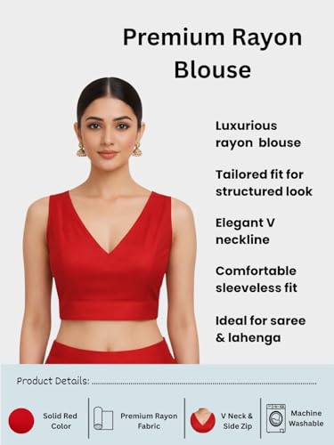 Image of Thevasa Women's Divine Depth Sleeveless Blouse