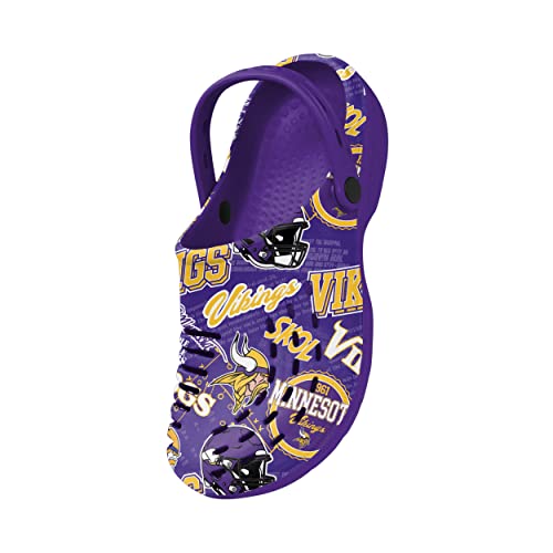 Image of FOCO Arizona Cardinals NFL Mens Historic Print Clog with Strap