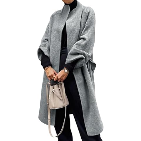 Cicy Bell Wool Blend Long Coat Cover