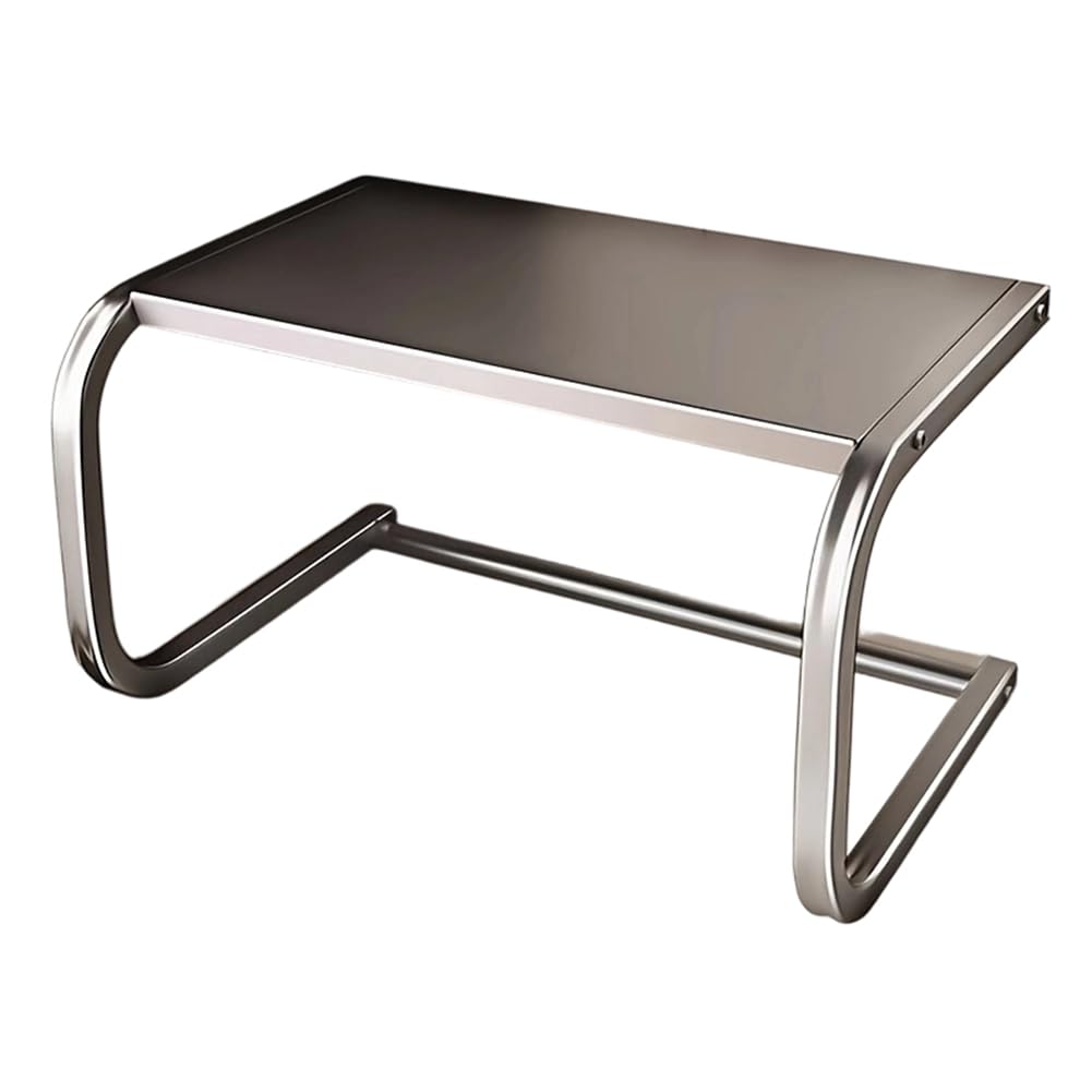 Vjsujehgy Countertop Storage Shelf for Microwave, 2-Tier Metal for Oven& Baking Rack Sturdy Kitchen Organizers