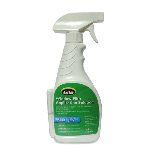 GilaClear Indoor Window Film Application Solution 9.25 in. W x 0 in. L