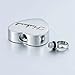 Amody Acero Inoxidable Grabado en Forma de corazón Husband Plata Cremation urna...