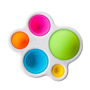 Fat Brain Dimpl, Early Development Toy, Educational Toy, Push and Pop Toy, Sensory Toy for Babies, Colourful Toy for…