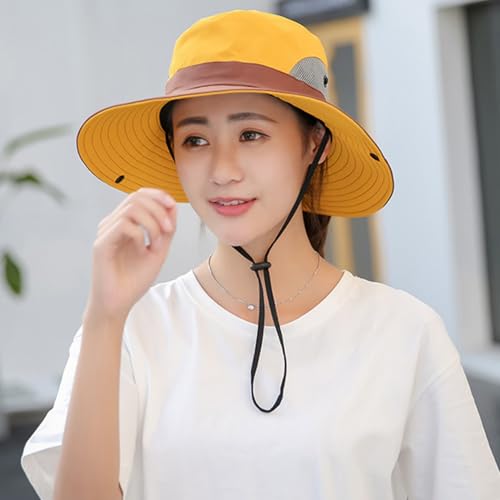 Sombrero de sol unisex con ala ancha para exteriores miniatura 6