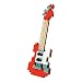 Nanoblock Nbc037 - Puzzle di mattoncini, Chitarra elettrica, Colore: Rosso