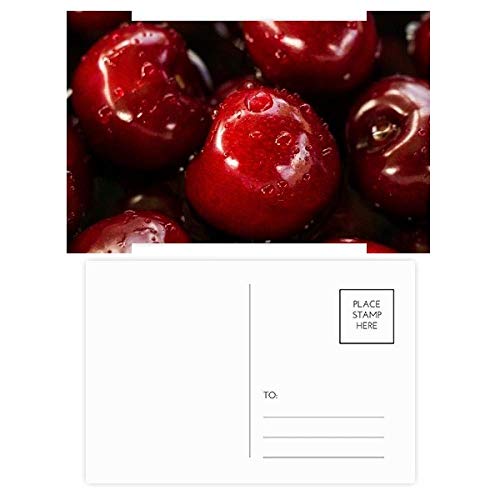 Cartes de remerciement fruits rouges pour invitations anniversaire