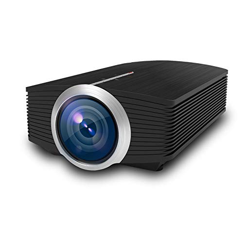 Tragbarer Intelligenter Projektor LED Full HD Digital 1080P Mini-3D-Beamer Mit Basslautsprecher-Unterstützung HDMI/VGA/AV/TF/USB Für
