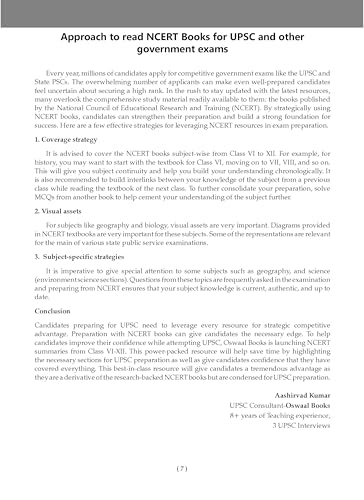 Image of Oswaal NCERT One For All Book for UPSC and State PSCs General Science Classes 6 to 12 (Old and New NCERT Edition) (For Exam)