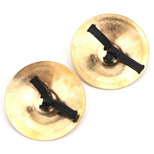 Foraineam FR-2PAIRFINGERSCYMBAL 2 Pairs / 4 Pcs American Belly Dance Finger Zills/Sagats/Cymbals thumb #2