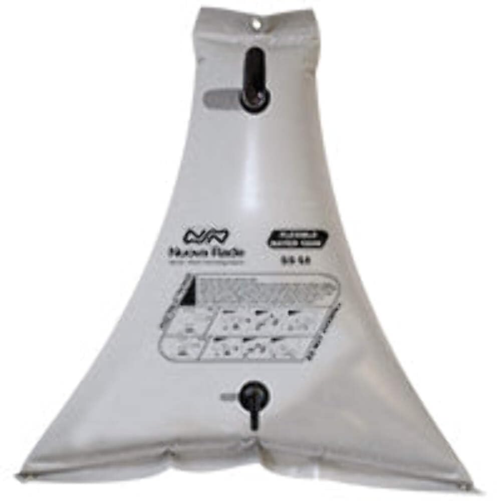 Serbatoio Flessibile per Acqua triangolare BIANCO 55 L