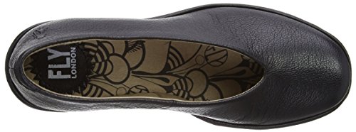 Fly London Yaz, Scarpe con Tacco Donna, Nero, 42
