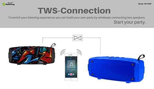 Image of ENHANCE Stone NR-3020 6W Wireless Portable Outdoor Bluetooth Speaker with USB /Micro SD Card /FM /AUX Input (Southeast Asian Camouflage)