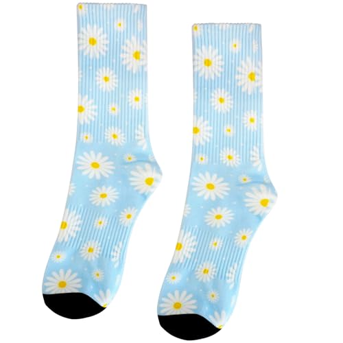Image of Checkered Socks, Cute Socks for Women for Travel, Running, Daily