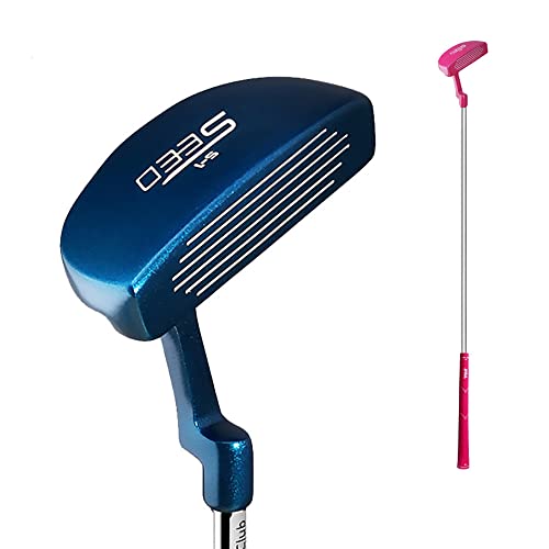 Dzieci Golf Putter Blade Right Hand Junior Putters Wiek 3-12 Lekki wał grafitowy Głowa ze stali nierdzewnej Początkujący klub treningowy Indoor Outdoor Putting Practice