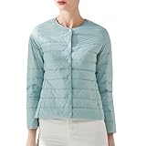 Bergangsjacke Daunenjacke Steppjacke Ultraleicht-Steppjacke FR Damen Winterjacke MDchen 164 Jacken Warme Winterjacken Zip Jacke Herbstjacke Elegant Leicht Winter Puffer DNne 104 152 Leichte Teenager Jacket Woman