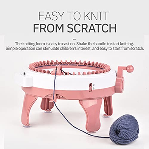 Máquina de tricô 48 agulhas, tear de tricô giratório Tear circular de tecelagem, tear duplo giratóri