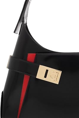Ferragamo Women's Shoulder Archive Vanity Bicolor Bag