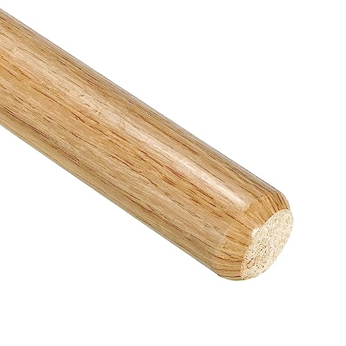 PATIKIL 7 Hölzerne Schaufel Griff Garten Schaufel Griff Ersatz Hartholz Handgriffe für Runde Ösenhacke Schaufel Kelle