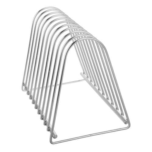 Étagère de rangement pour disques vinyles support de présentation métallique - 2