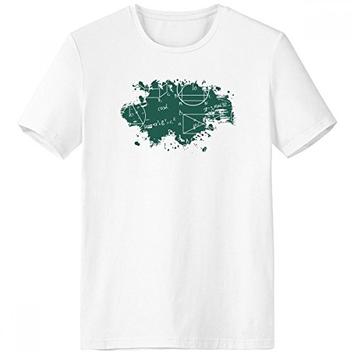 T-shirt mathématique original multicolore à offrir en cadeau à un enseignant