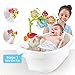 Yookidoo Baby Bath Mobile - Spinning Flowers and Swiveling Fountain for Newborn and Toddler Bath Time Sensory Development (Tub Not Included) - Attaches to Any Size Tub Wall - 0-2 yrs.
