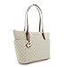 MICHAEL Michael Kors Jet Set Item East/West Top Zip Tote Vanilla/Acorn One Size