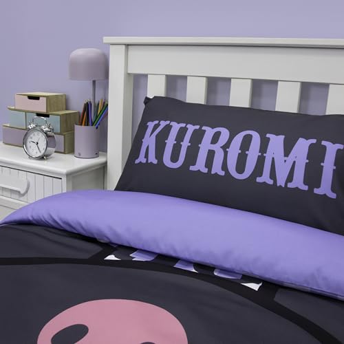 Parure de lit Hello Kitty réversible en polycoton pour chambre enfant - 4
