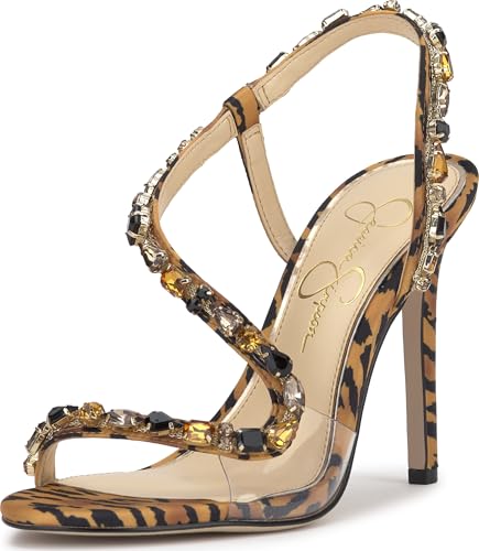 Image of Jessica Simpson Jaycin Embellished Heeled Sandals