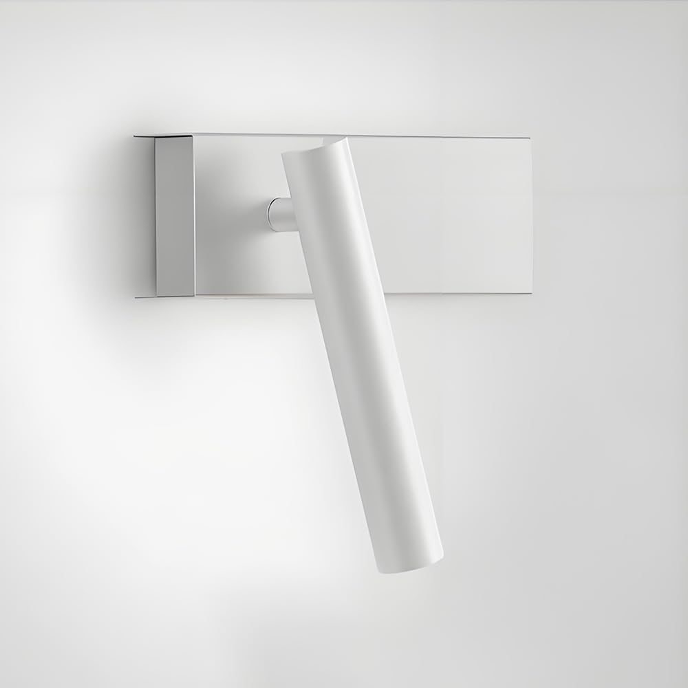 Lampe de lecture murale design moderne en finition épurée avec spot LED pivotant