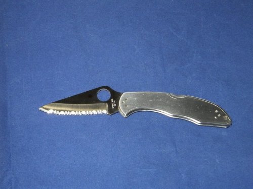 Amazon | SPYDERCO スパイダルコ デリカ4 ステンレス 波刃 | Spyderco