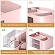 Marbrasse Schreibtisch Organizer mit Schubladen,Multifunktional Stiftehalter Schreibtisch mit 7 Fächer 2 Schubladen,Büro Organizer Zubehör(Rosa)